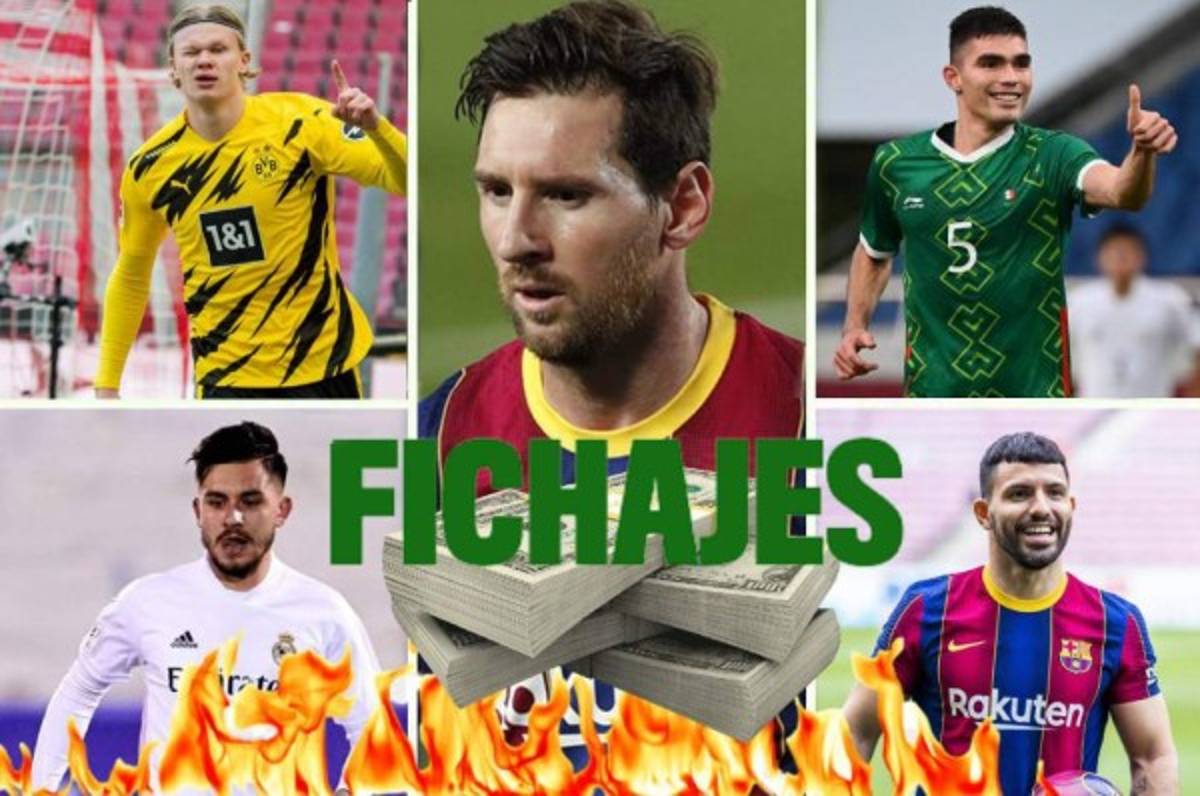 Mercado: Caso Messi y PSG da un giro inesperado, baja en el Real Madrid y Bayern apunta a Haaland