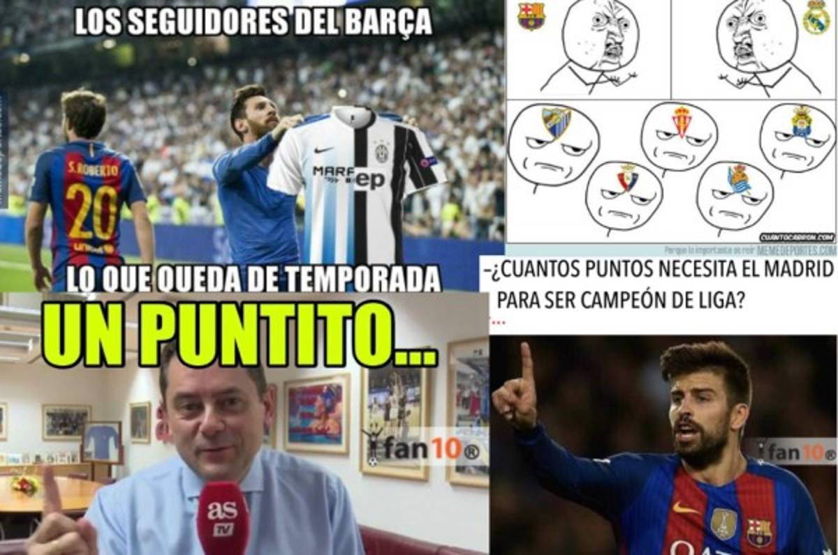 ¡Imperdibles! Terribles memes contra el Barcelona y Madrid previo al final de la Liga española