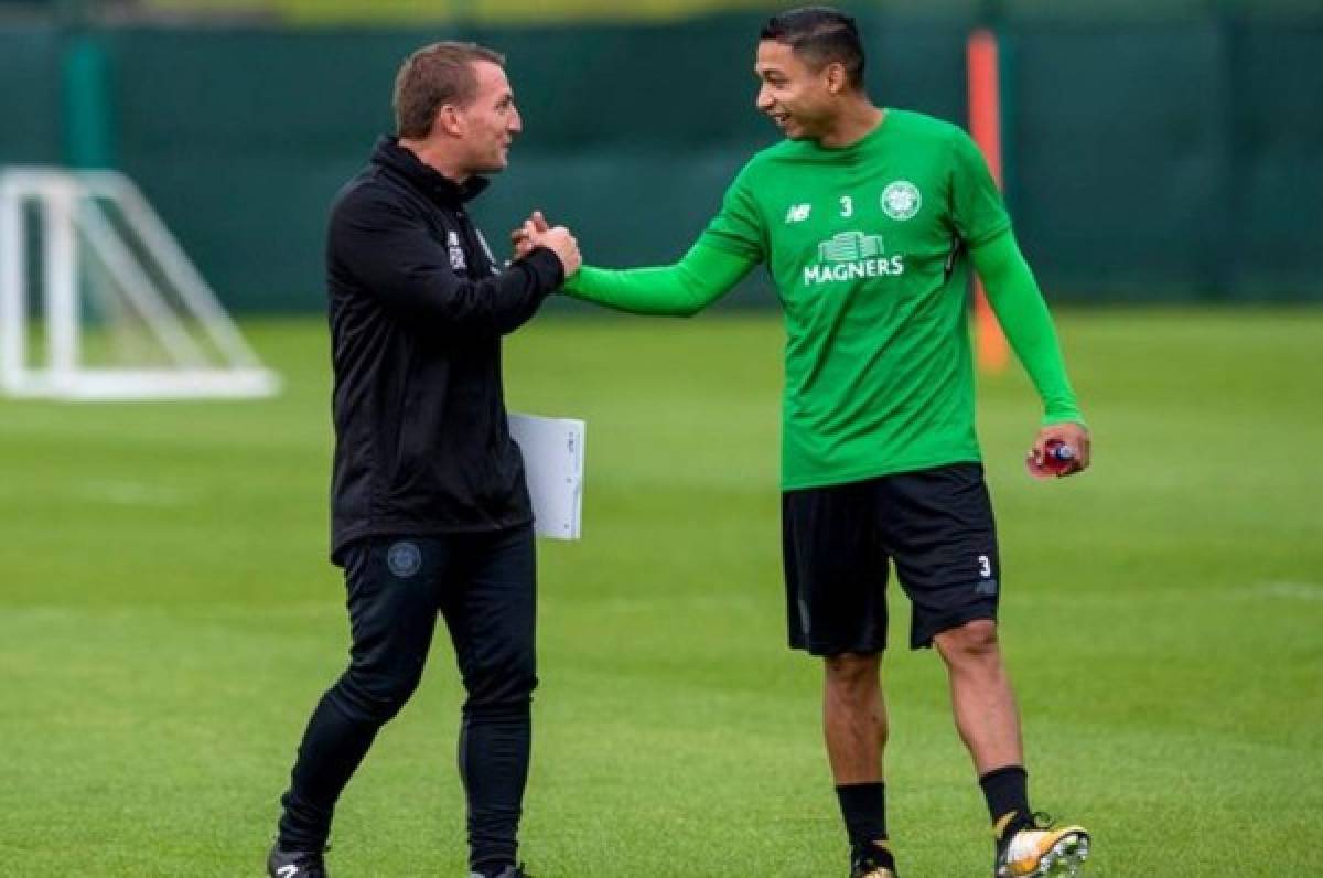 Brendan Rodgers le dio a Emilio Izaguirre sus primeras indicaciones ¡en español!