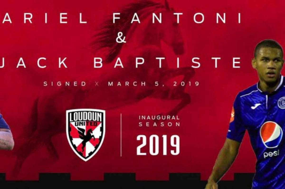 Loudoun United FC hace oficial el fichaje del hondureño Jack Baptiste