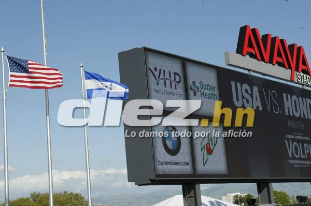 Honduras pisó el Avaya Stadium y está listo para dar la batalla a EUA