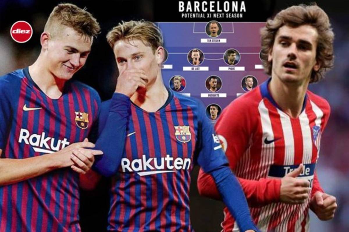 ¿Tiembla Europa? Así sería el brutal 11 del Barcelona para la temporada 2019-20