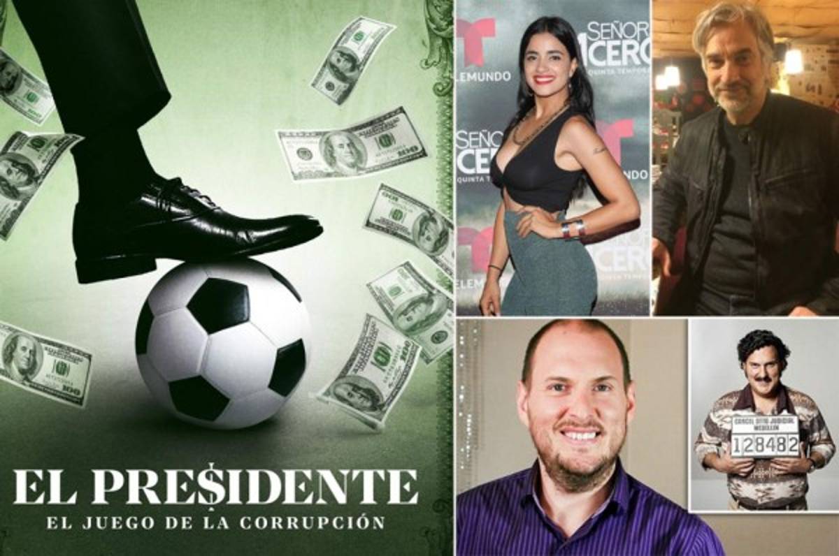 Estos son los personajes de la serie 'El Presidente', inspirada en el escándalo del FIFAGate