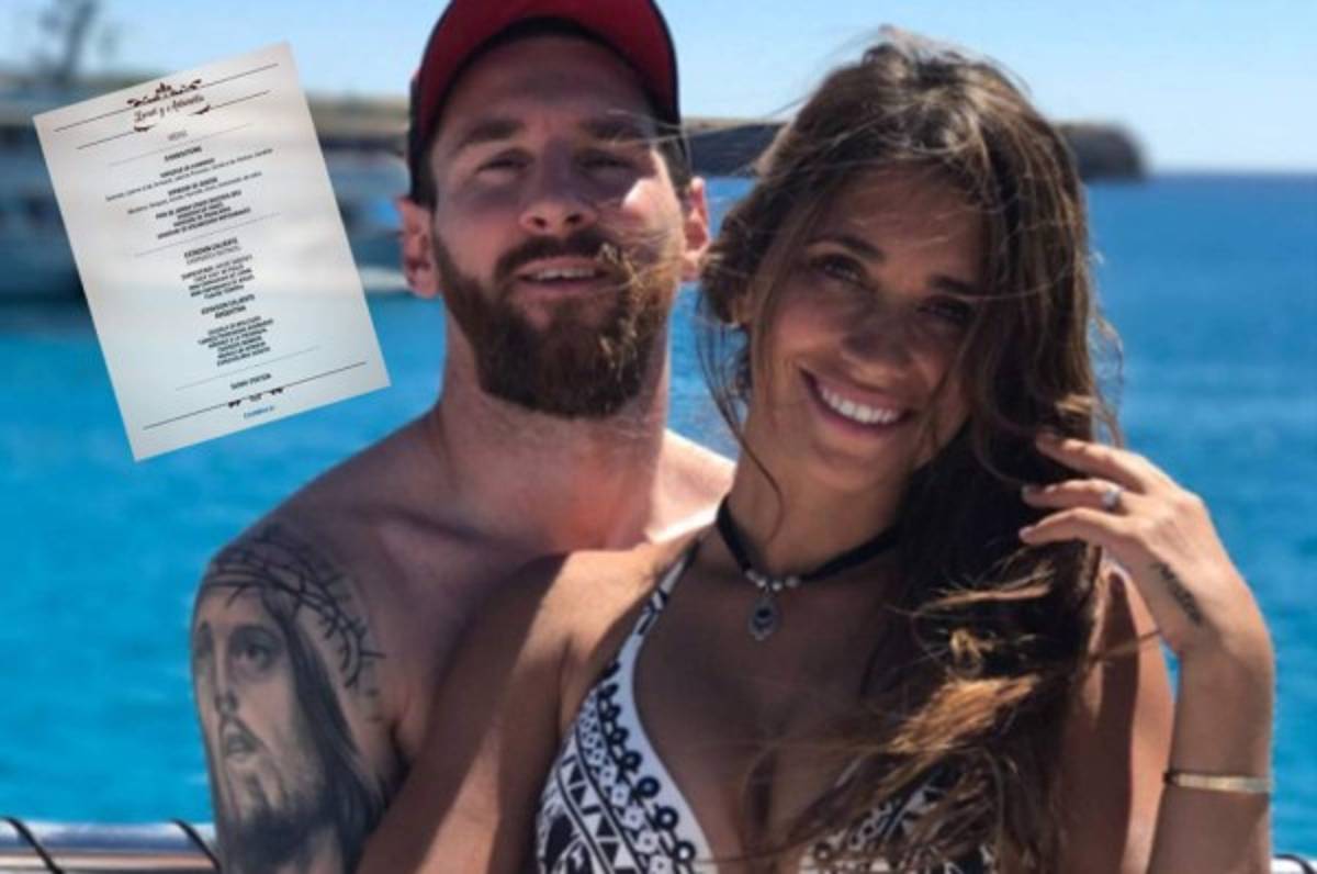 ¡Se filtra el menú que tienen preparado en la boda de Messi y Antonella Roccuzzo!