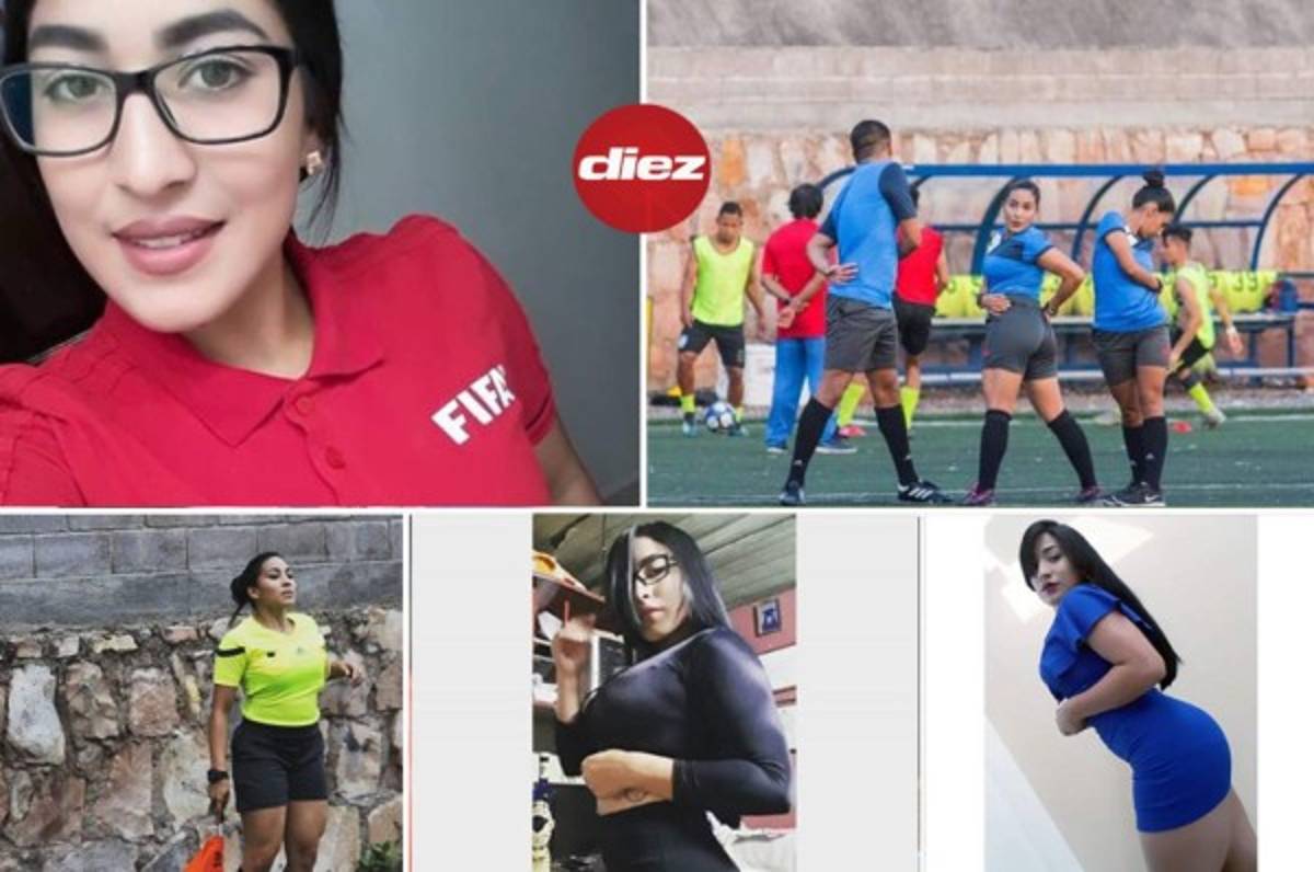 Martha Nohemi Rios, la bella árbitro hondureña que sueña con llegar a Liga Nacional