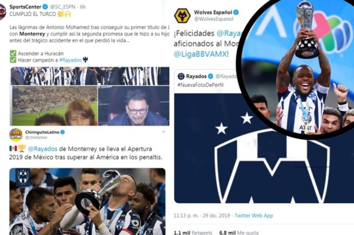 Monterrey campeón: Lo que se dijo en varias partes del mundo sobre el título de Rayados