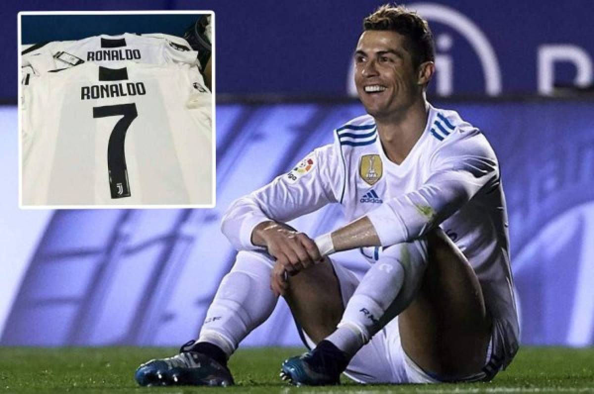 ¡Se comienza a vender la camisa de la Juventus con nombre de Cristiano!