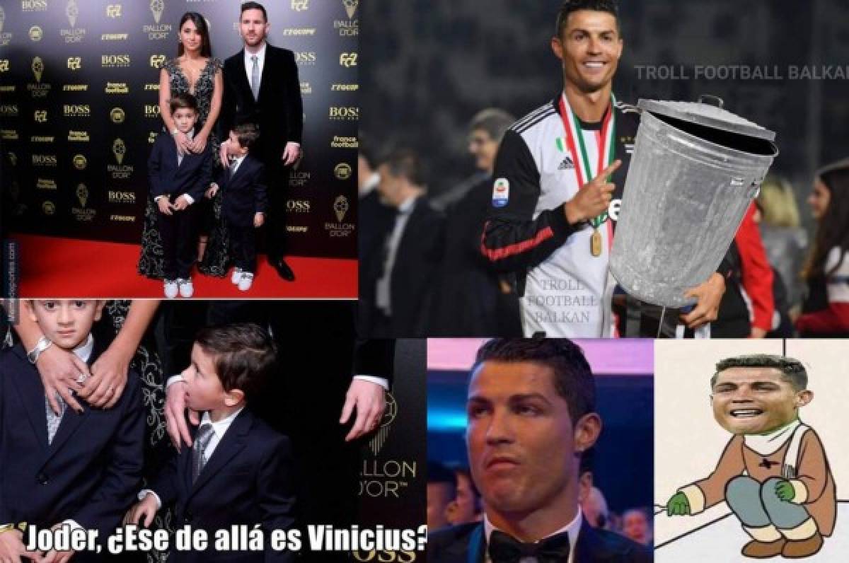 Messi gana su sexto Balón de Oro y los memes se burlan de Cristiano Ronaldo