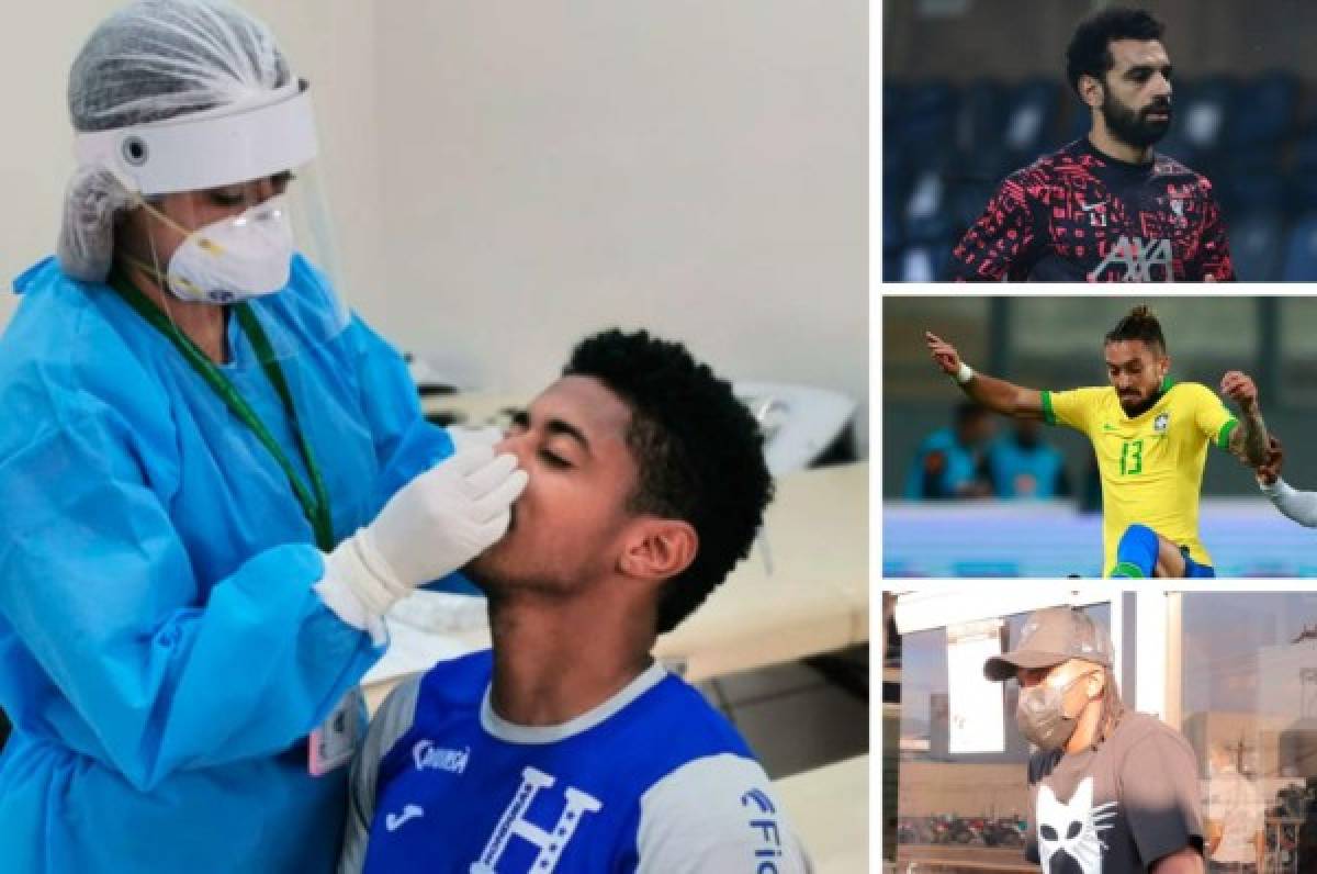 Dos hondureños: Los futbolistas que dieron positivo al COVID-19 en esta fecha FIFA