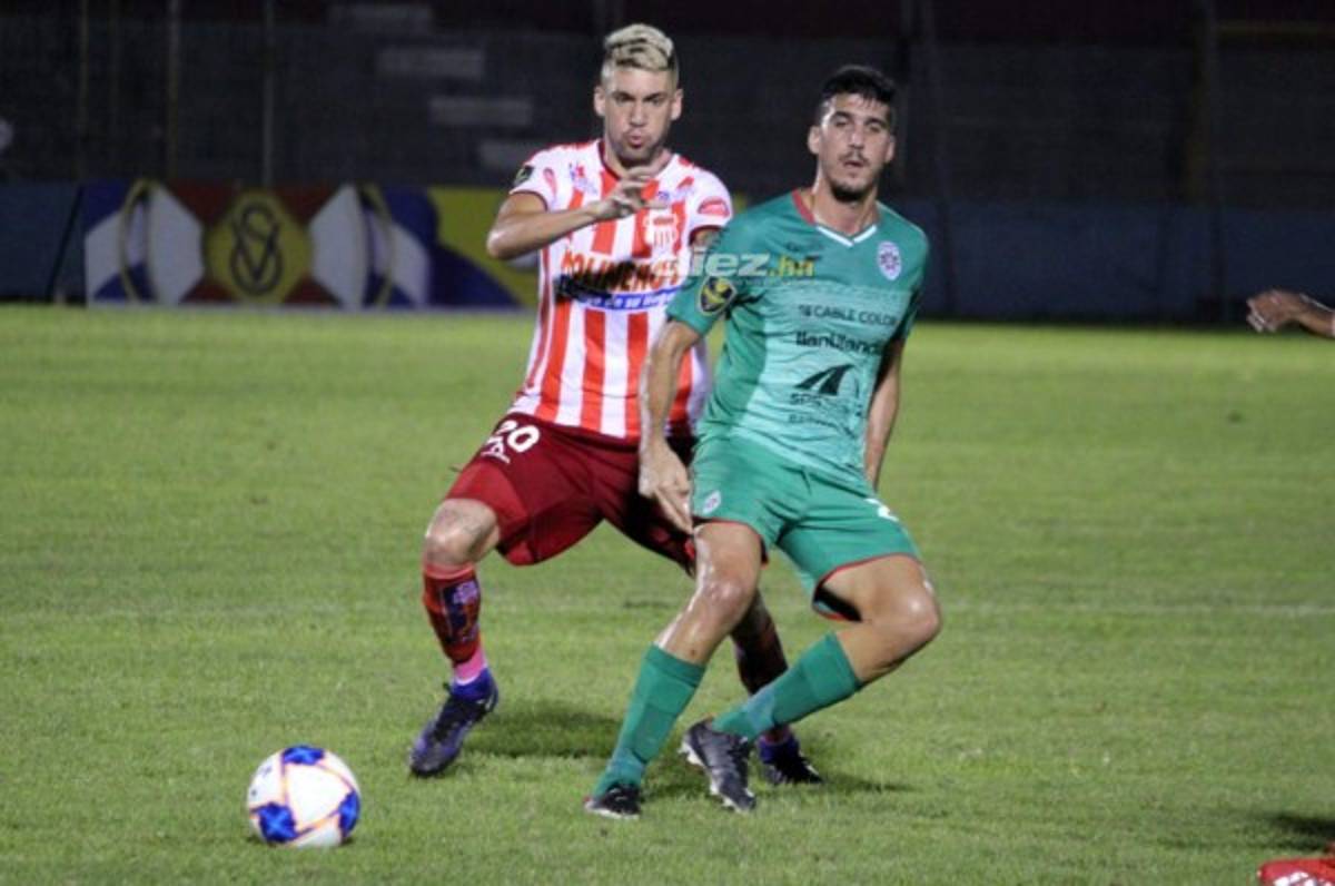 Vida y Marathón empatan sin goles en un partido cerrado en el Estadio Ceibeño