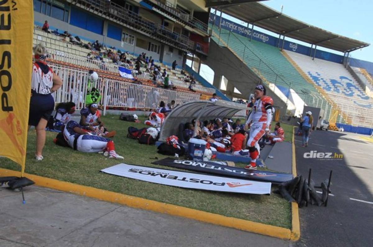 El estadio Nacional de Tegucigalpa se convirtió en campo de fútbol americano