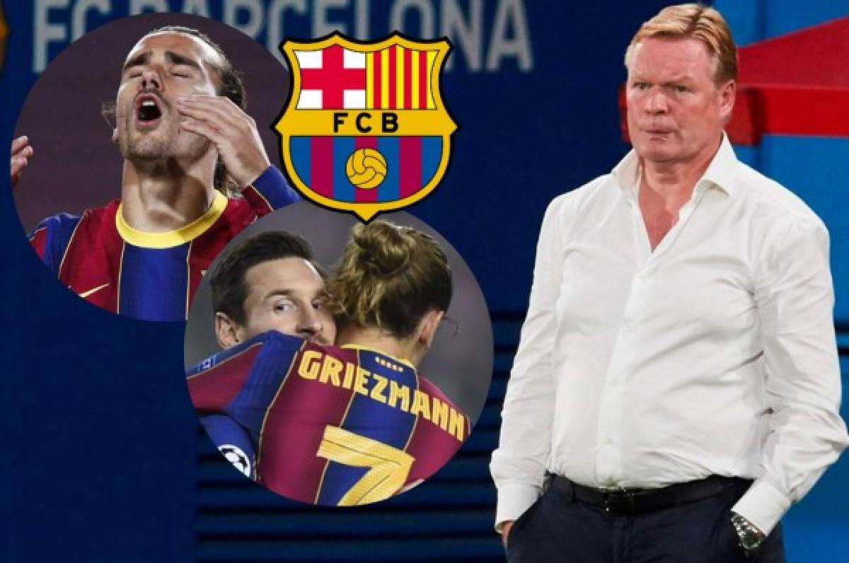 Koeman pide más respeto para Messi y habla sobre el caso con Griezmann: 'Puedo entender que esté cabreado'
