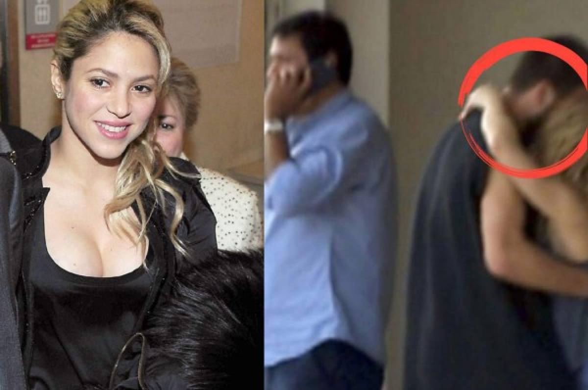 El tremendo beso de Shakira y Piqué que confirma que están enamorados
