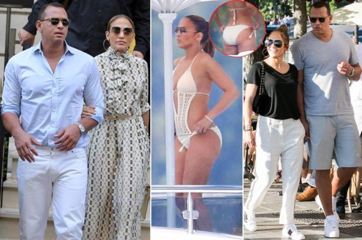 El enorme costo de las lujosas vacaciones de JLo y Alex Rodríguez en Francia