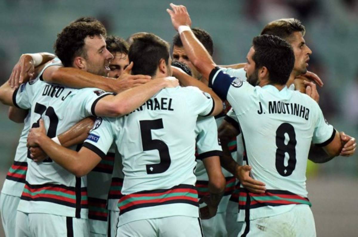 Portugal golea de visita a Azerbaiyán por las eliminatorias del Mundial de Qatar 2022