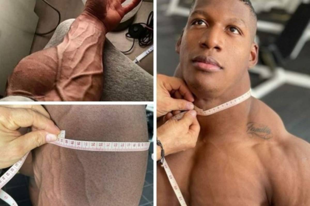 Increíble: Así es Rubiel Mosquera, el hombre con el cuello más grande y fuerte del mundo