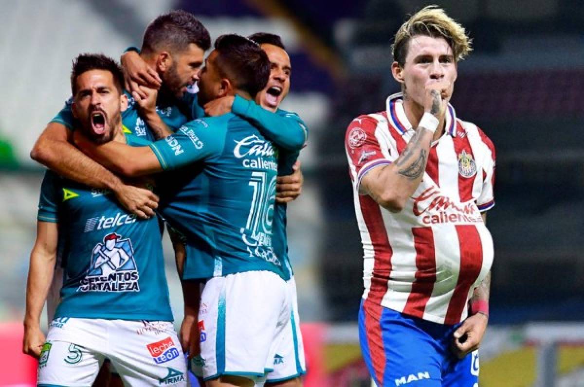 El León y las Chivas de Guadalajara se apuntan en las semifinales de la Liga MX