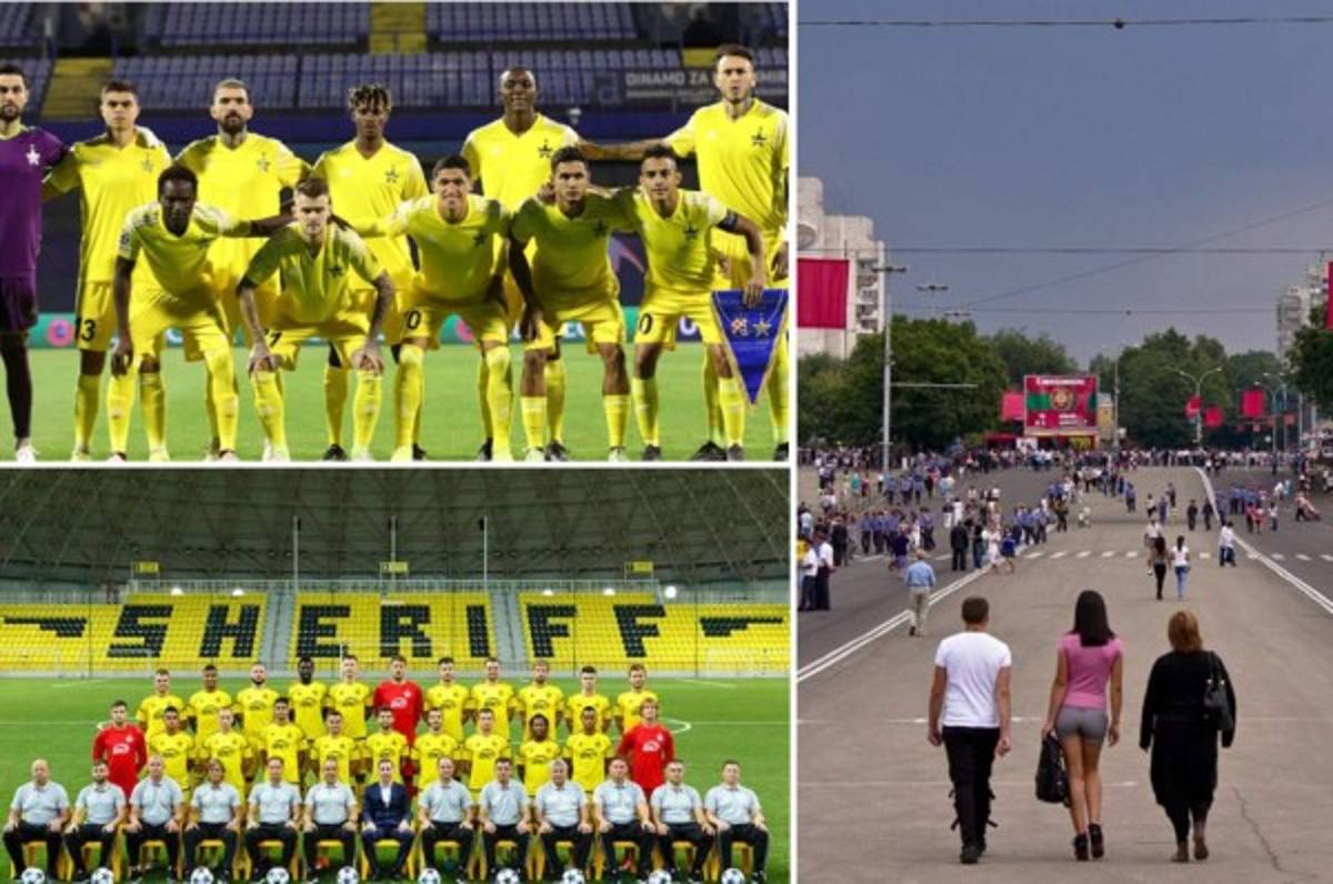 El Sheriff Tiraspol, un modesto equipo 'sin país' que clasificó a la Champions League