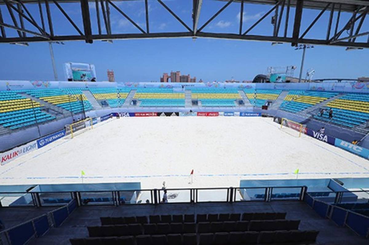 Honduras le toca ver el fútbol playa por la televisión