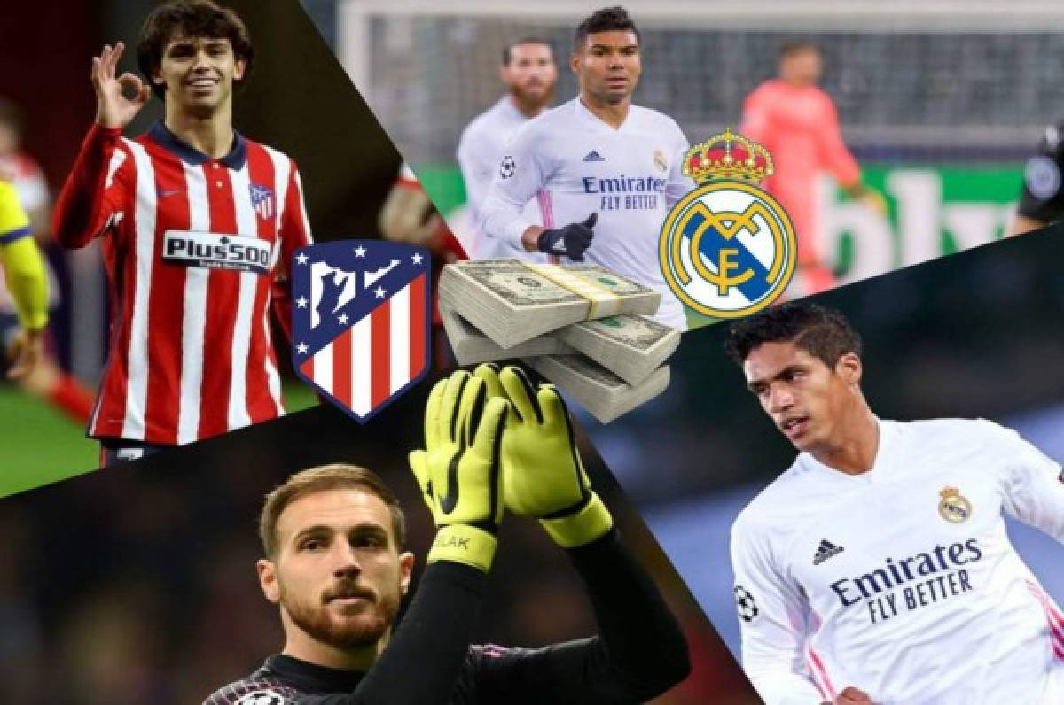 ¡Atlético supera al todopoderoso Real Madrid! Los futbolistas más caros del derbi, sorpresa en el top tres