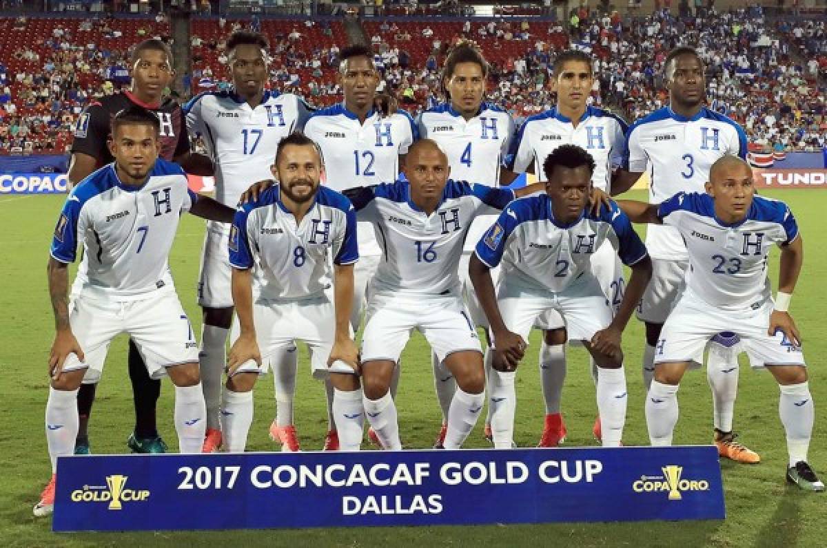 Honduras entregó a Concacaf prelista de 40 seleccionados para la Copa Oro