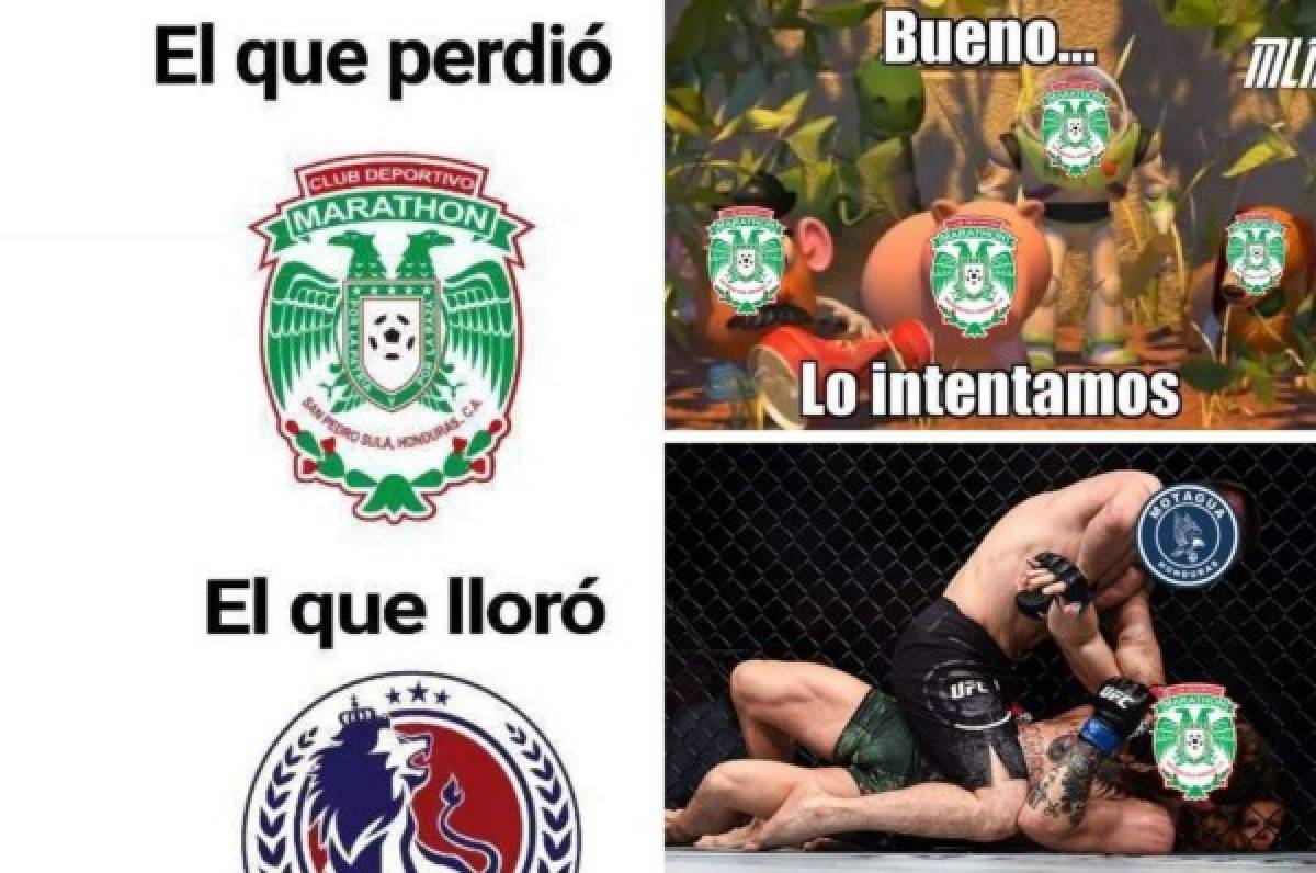 Motagua venció a Marathón en la Liga de Concacaf y los memes destrozan al verde y al Olimpia