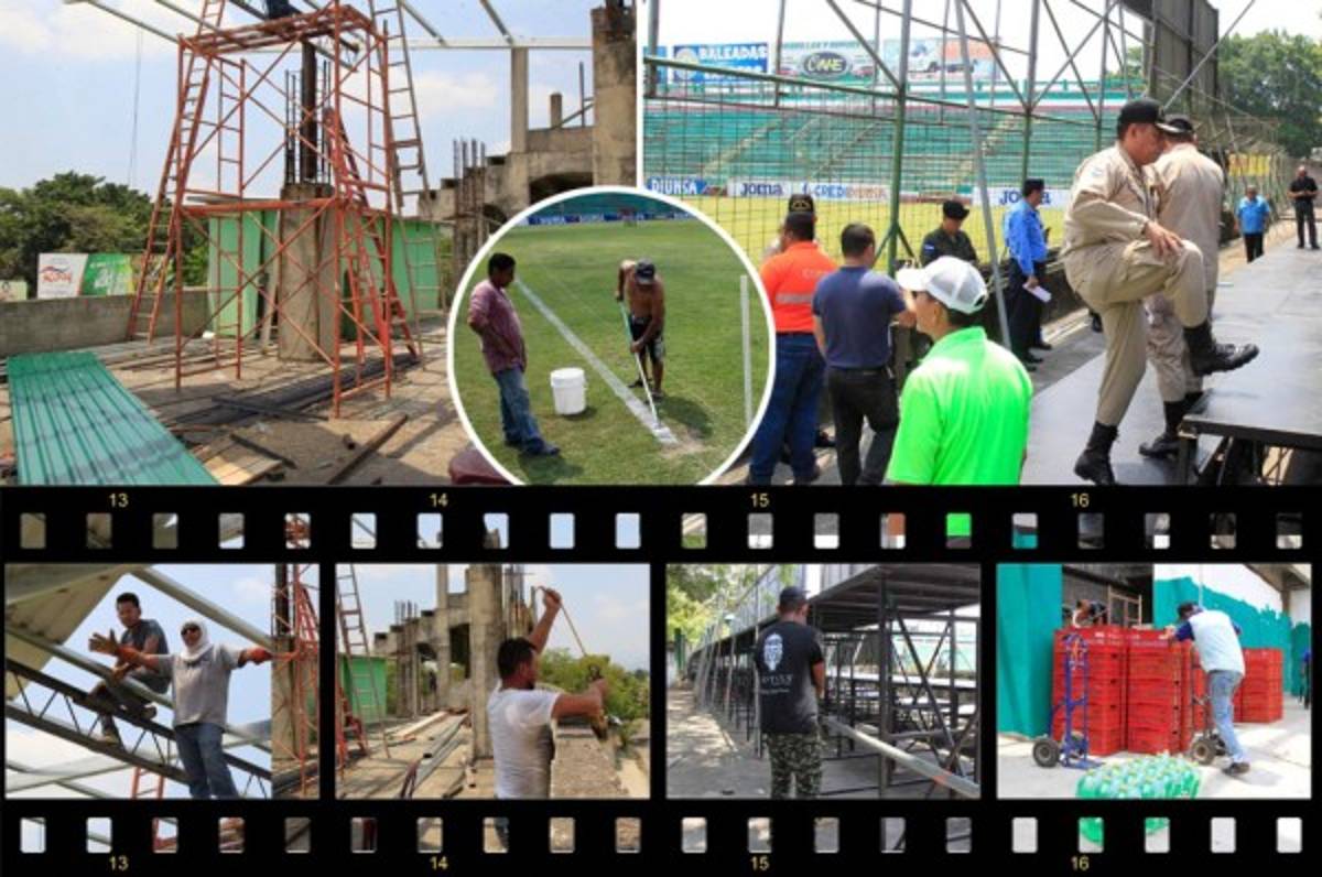 En fotos: El Yankel se viste de gala y así recibirá su primera Gran Final de Honduras