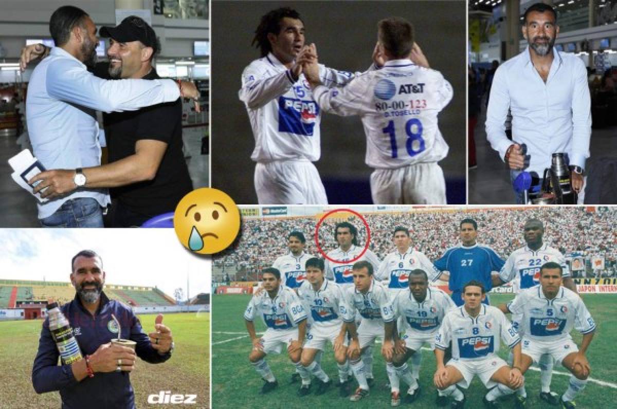 Defendiendo la camiseta de Olimpia y su reencuentro con el 'Tato' García: las imágenes de Robert Lima en Honduras