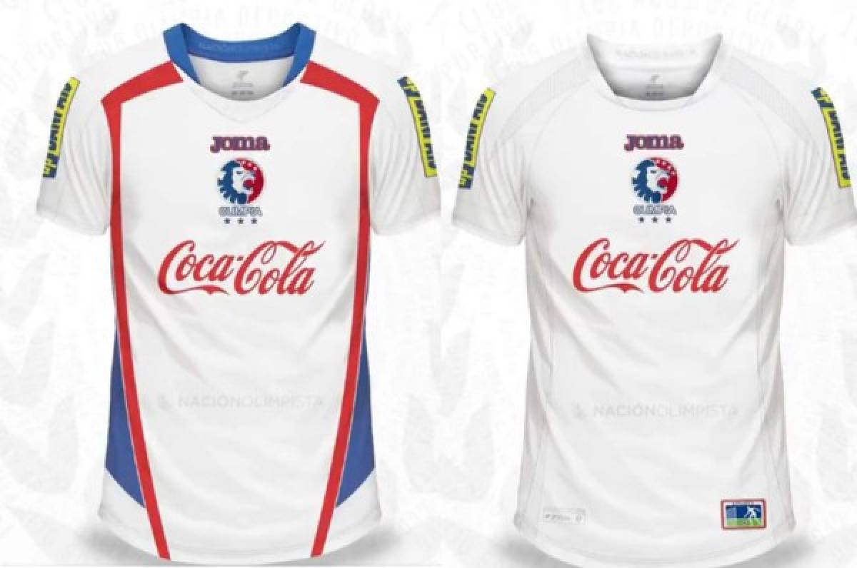 Con una de béisbol: Las camisas de local que ha usado Olimpia en sus 108 años de existencia