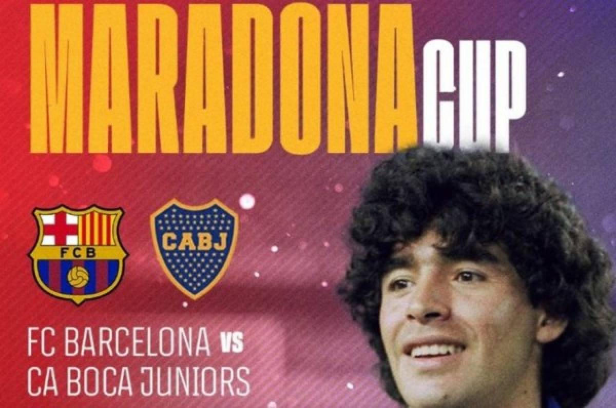 OFICIAL: El FC Barcelona anuncia que jugará ante Boca Juniors la 'Maradona Cup'
