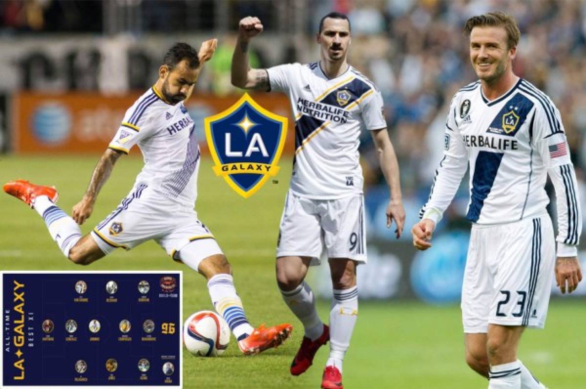 LA Galaxy presentó su mejor 11 de todos los tiempos con un centroamericano entre las estrellas