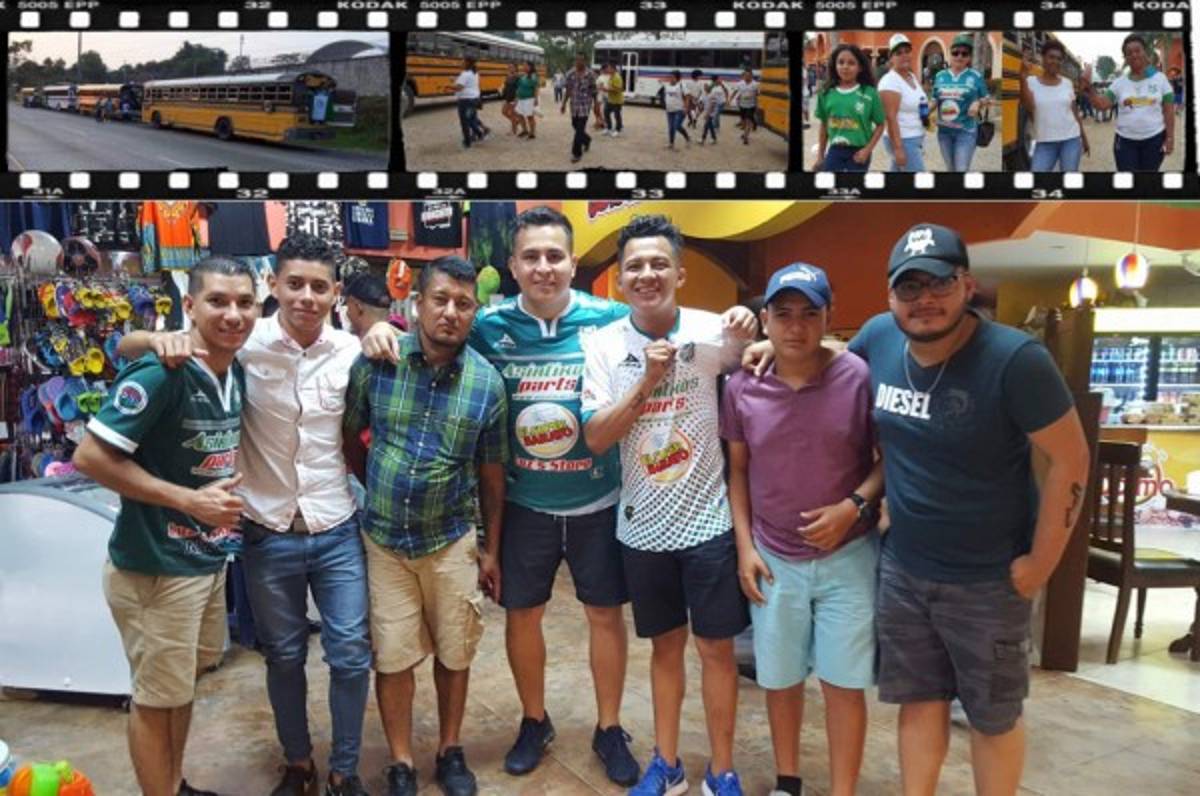 Platense no estará solo en Tocoa; seis autobúses salieron temprano del Puerto