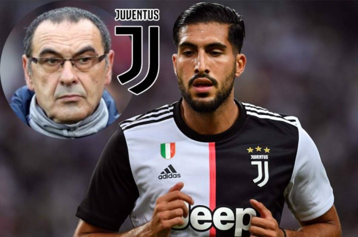 Emre Can acusa a Sarri de 'deshonestidad' por dejarlo fuera de la Champions