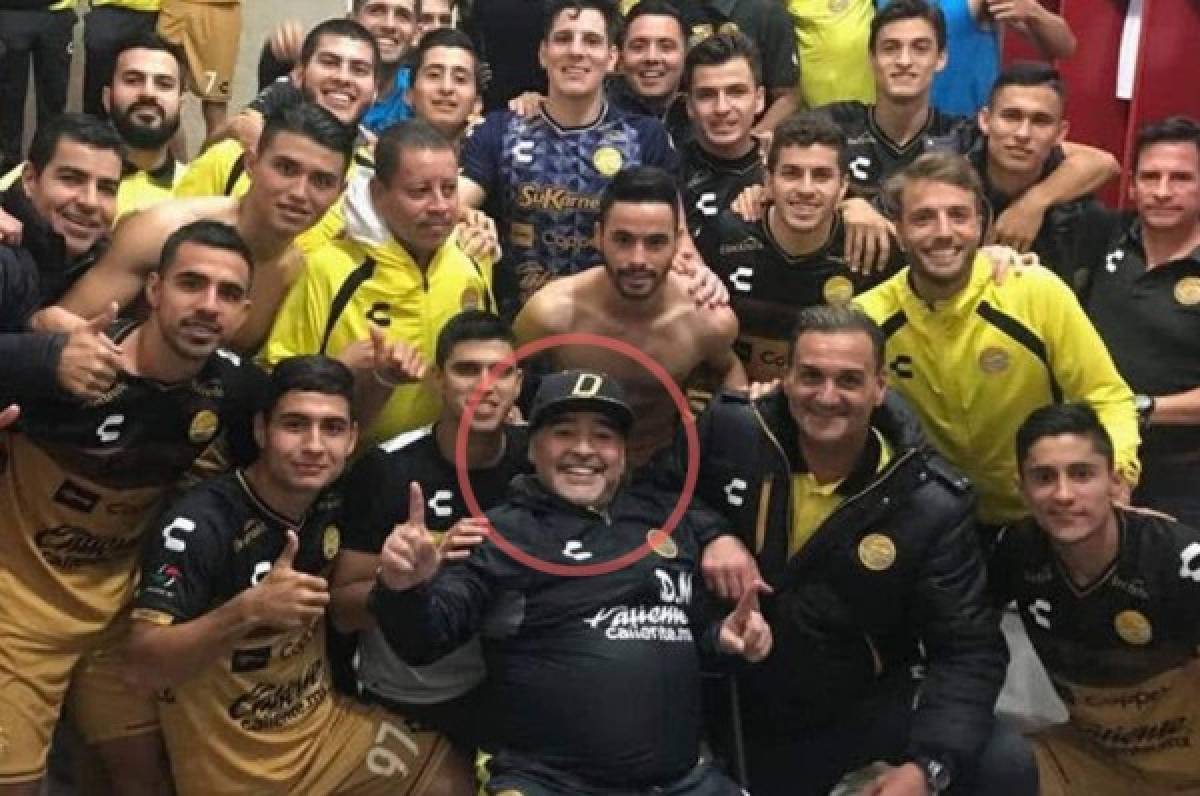Maradona y sus lujosos regalos al plantel de Dorados cada vez que ganan