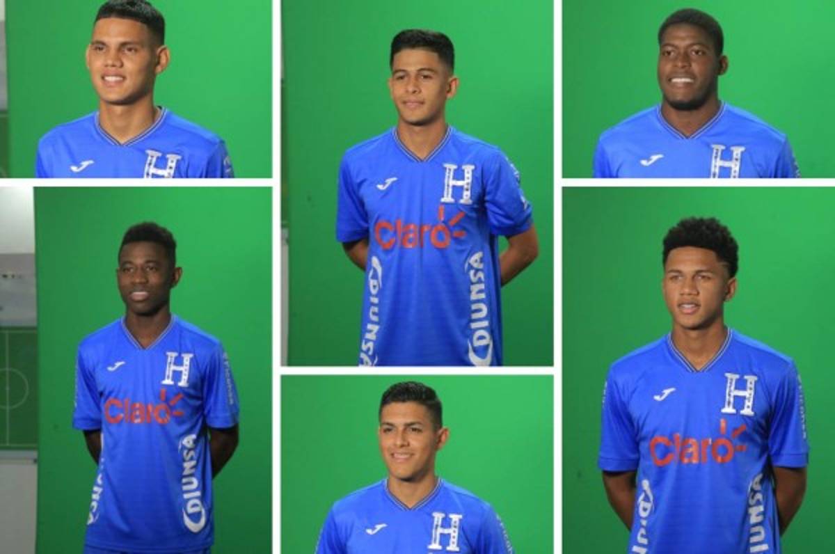 Los 20 futbolistas que representarán a Honduras en el Premundial Sub-20