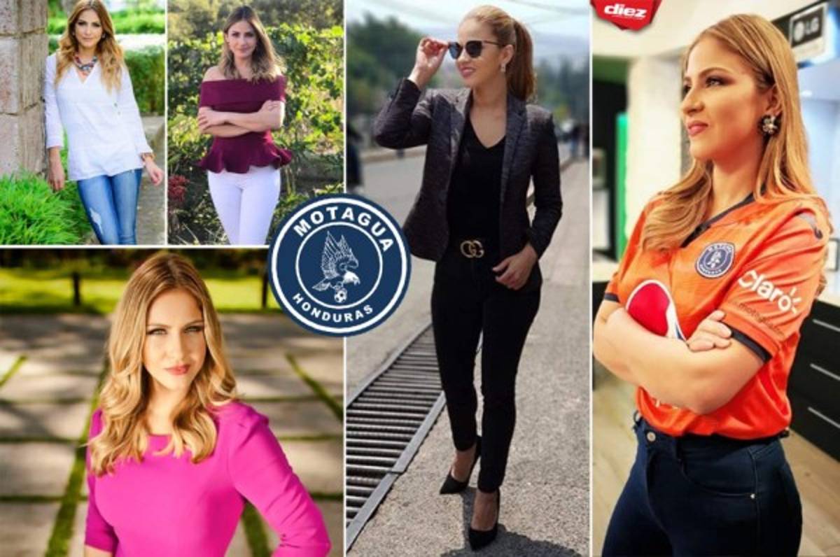 Kritza Pérez, la ex diputada y periodista que es aficionada del Motagua