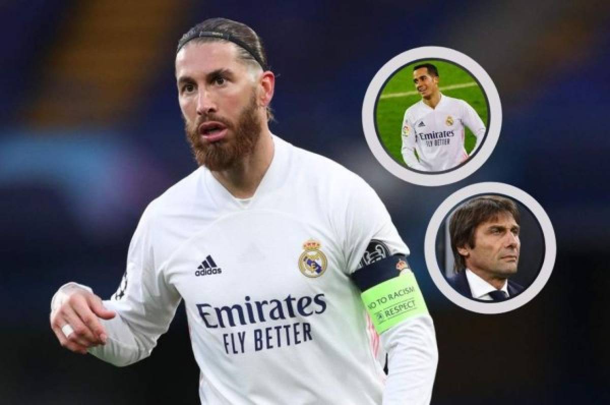 Bombazo: Sergio Ramos no renovará con el Real Madrid; Lucas Vázquez sí y Conte descartado