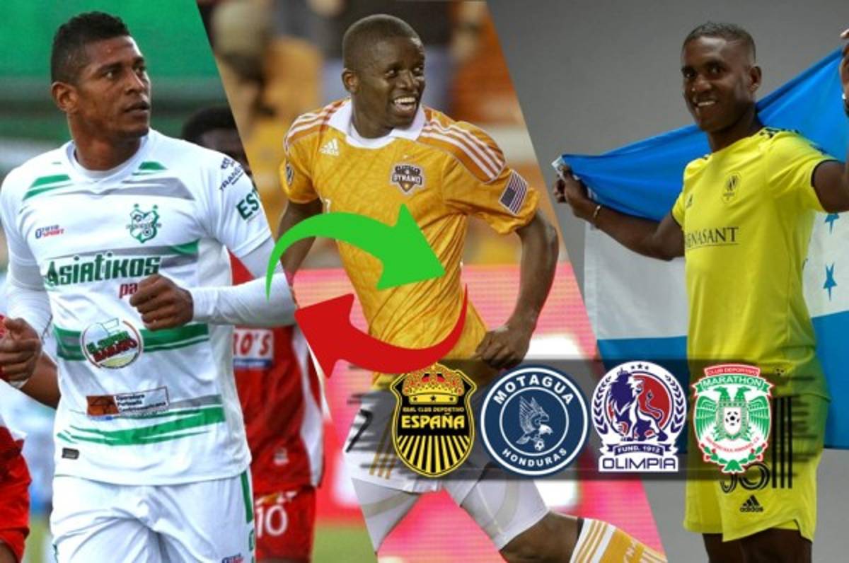 Mercado en Honduras: ¡Los 20 futbolistas que buscarán regresar a Liga Nacional!
