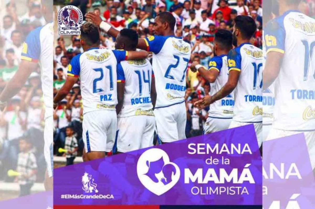 La iniciativa de Olimpia con sus jugadores en honor al día de las madres