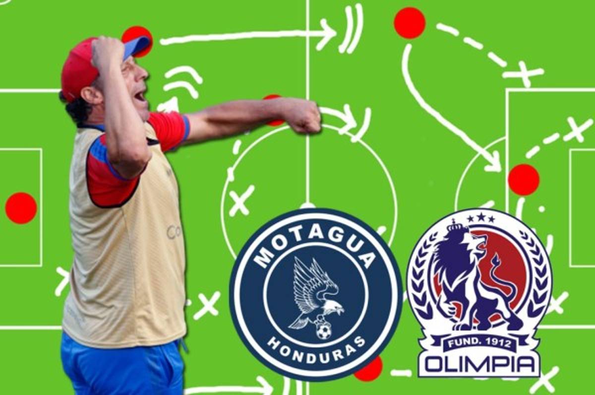 Motagua - Olimpia: El posible 11 alternativo de Troglio para el clásico hondureño