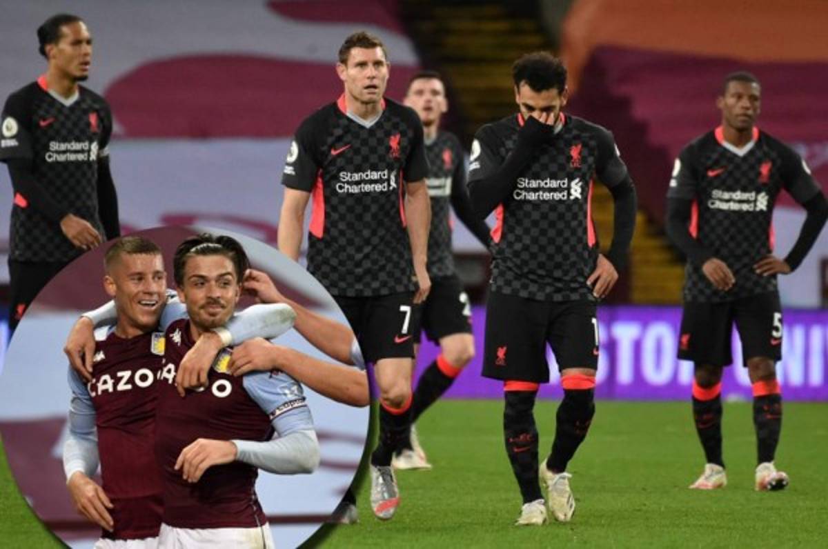 Aston Villa le receta goleada de escándalo al vigente campeón Liverpool en la Premier League
