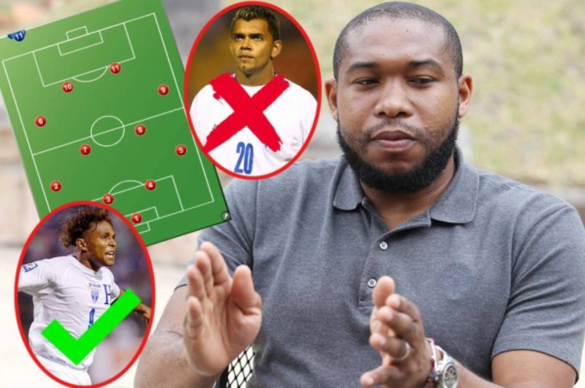 ¡Sin Amado ni Costly! El 11 de la selección de Honduras con los mejores para Wilson Palacios