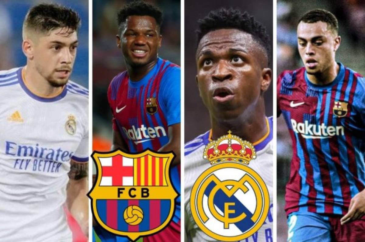 Cuestan millones: Los jugadores más caros del Barcelona y Real Madrid ¿Vinicius o Ansu Fati?