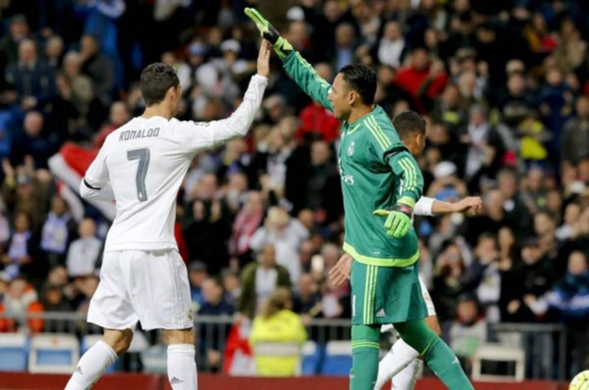 Cristiano Ronaldo no quiere otro portero en el Madrid que no sea Keylor Navas