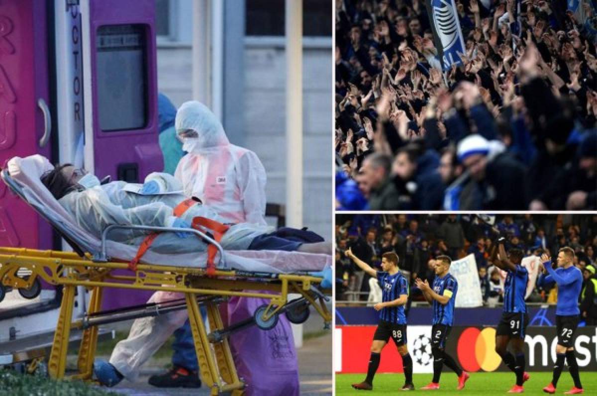 El partido de la Champions League que expandió el coronavirus: ''Causó una bomba biológica''