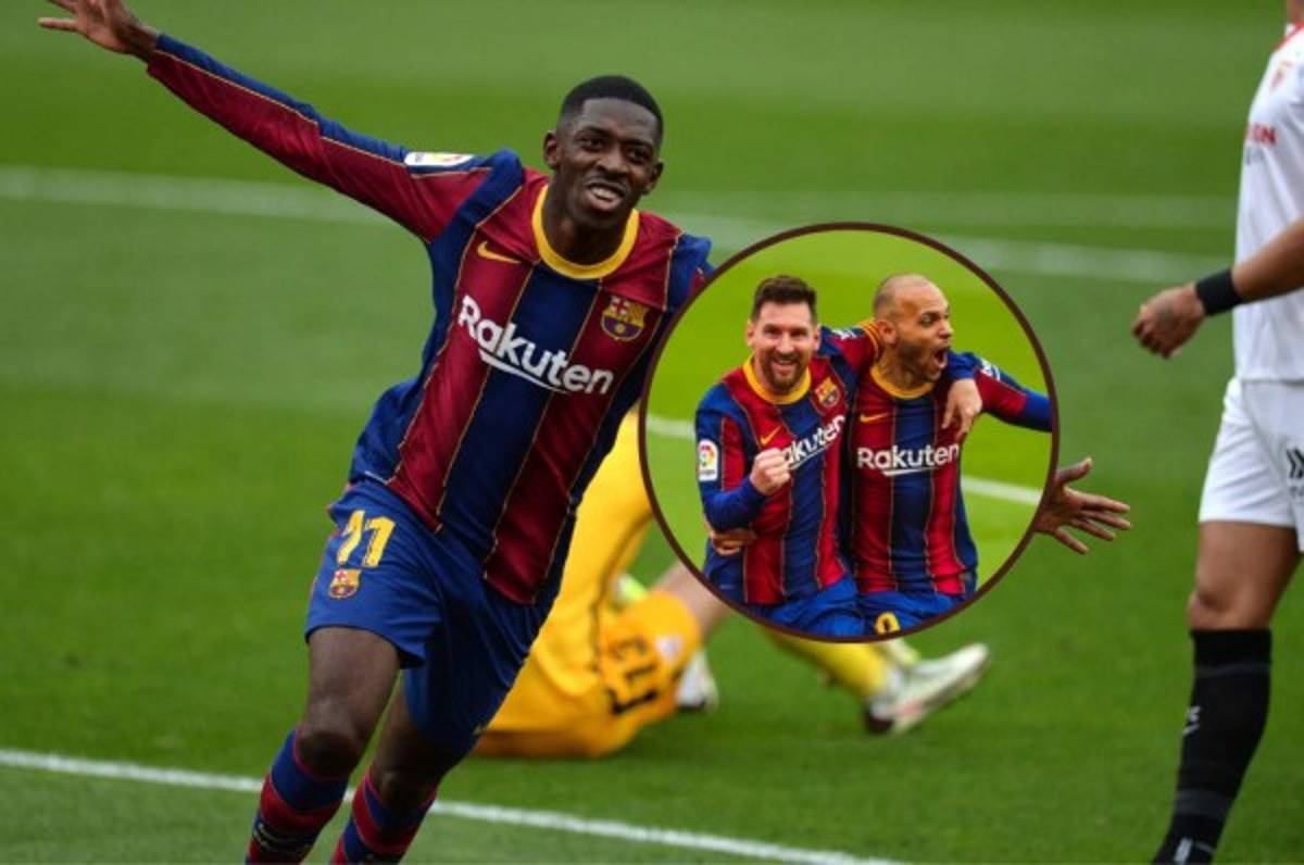 Triunfo de oro: Barcelona derrotó al Sevilla por la liga española, Messi anotó y dio asistencia