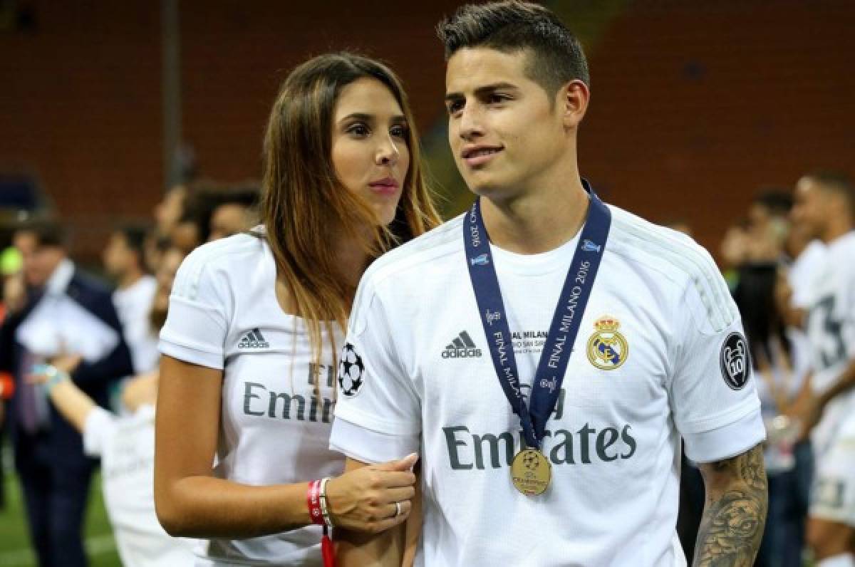Esposa de James Rodríguez revela que su jugador favorito es Andrés Iniesta