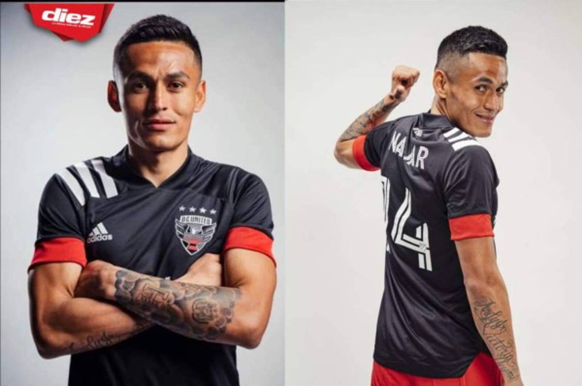 DC United presenta al hondureño Andy Najar como nuevo fichaje en la Major League Soccer