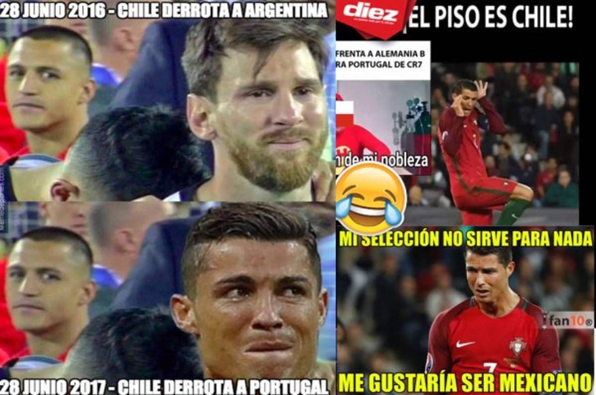 ¡NO LO PERDONAN! Los memes que atacan a Cristiano por quedar eliminado ante Chile