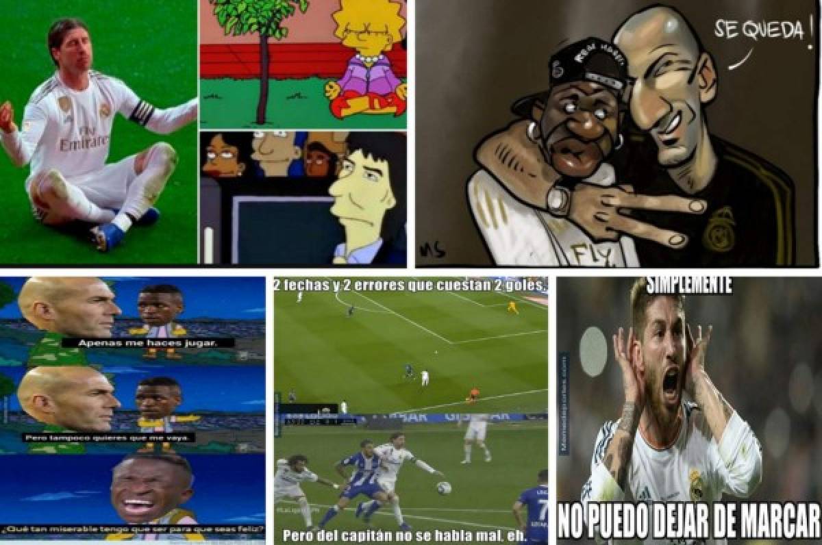 Sergio Ramos y Vinicius, víctimas de los memes tras el triunfo del Real Madrid sobre Alavés